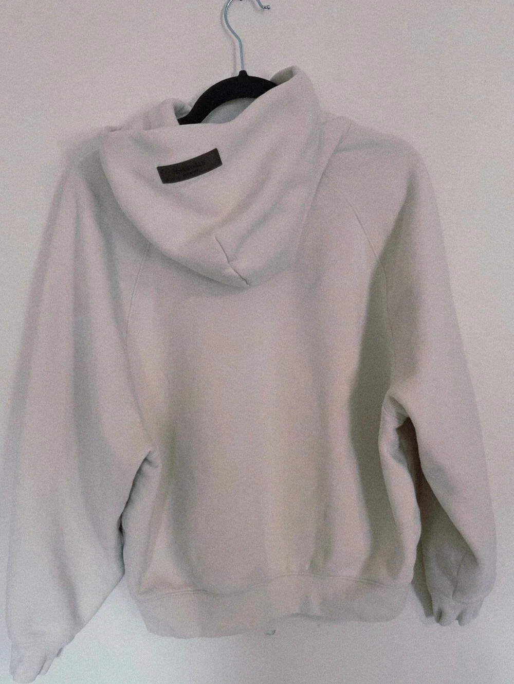 Fear of God Essentials Hoodie 'Eggshell' Men's Size S - Picture 3 of 9